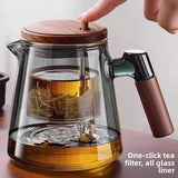 Glass Teapot & 4-Cup Tea Set